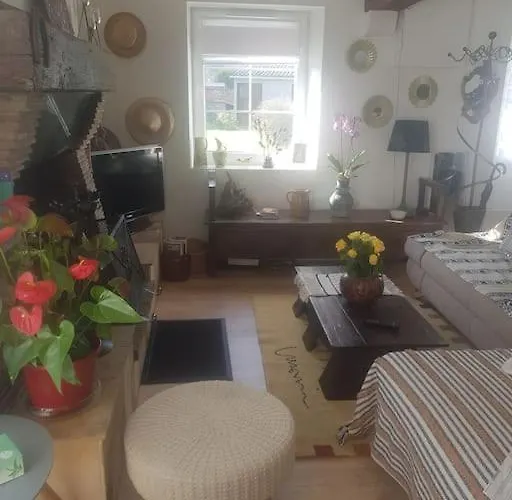 Chaumiere Avec Sa Toiture Recouverte De Chaume !!!